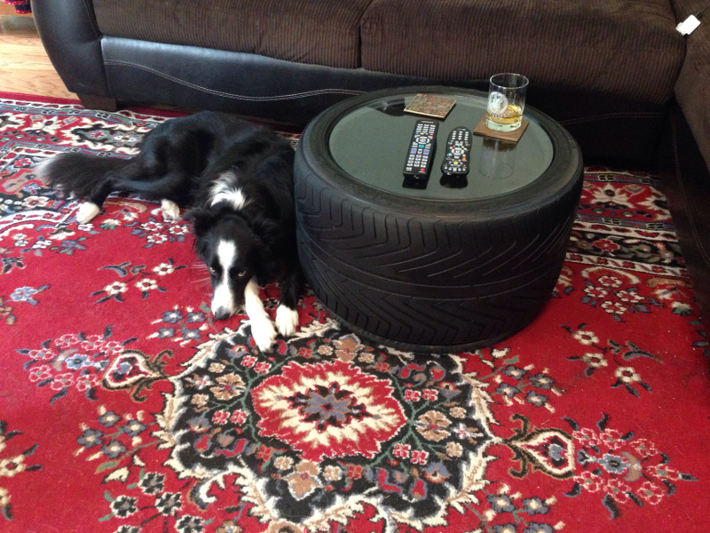 Illustration for article titled Viper Tires Make Great FurnitureÂ